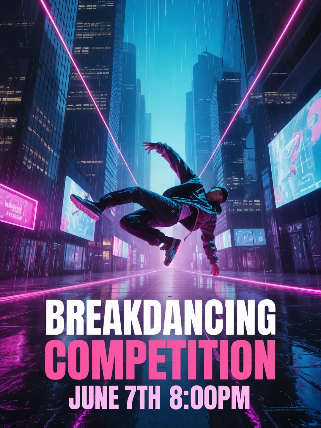 Breakdancing AI Generation - Precision and Style